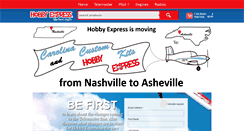 Desktop Screenshot of hobbyexpress.com